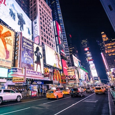 Times Square in New York City